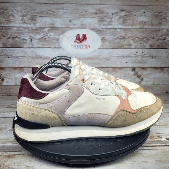 Hoff Shoes - Hoff City MATERA Women's Size 10 White Casual Comfort Fashion Shoes